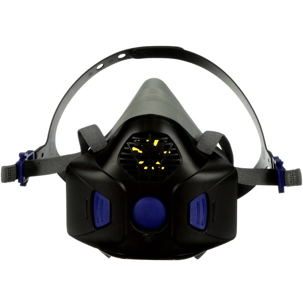 Image of 3M HF-802SD Half mask respirator w/o filter Size: M EN 140 DIN 140