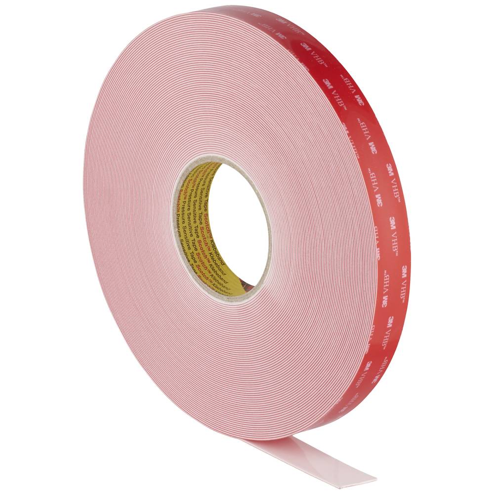 Image of 3M LSE110/19 Double sided adhesive tape White (L x W) 33 m x 19 mm 1 pc(s)