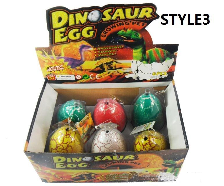 Image of 4 Sizes Dinosaur Easter Egg Novelty Games Variety Of animals Eggs can hatch out animals creative toys