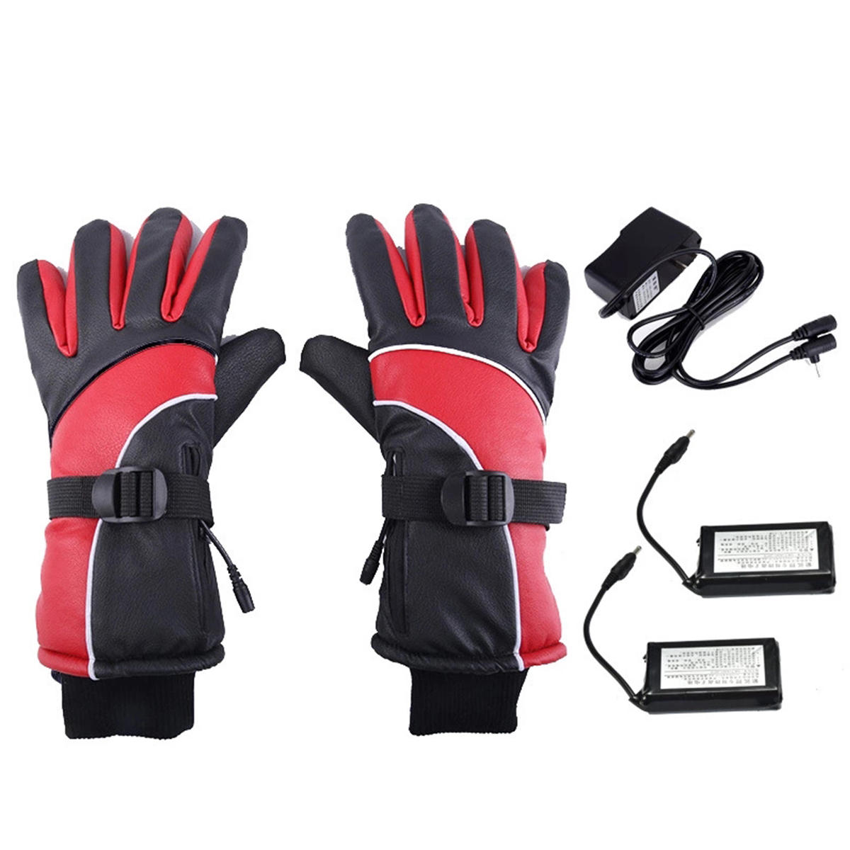 Image of 4000/6000mAh Electric Battery Heating Gloves Men Women Winter Heated Warmer Sport Protector