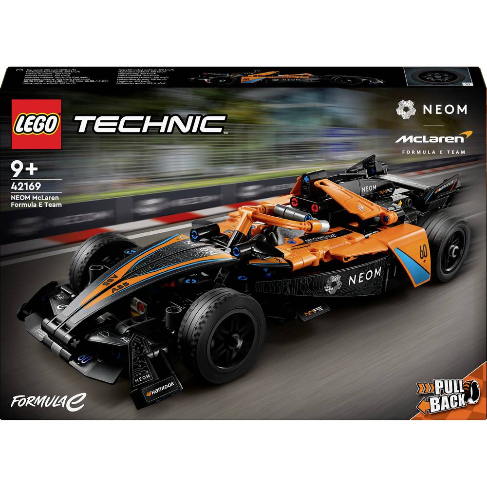 Image of 42169 LEGOÂ® TECHNIC NEOM McLaren Formula e race car