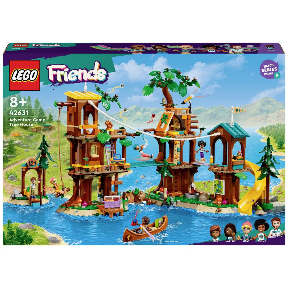 Image of 42631 LEGOÂ® FRIENDS Tree house in adventure camp