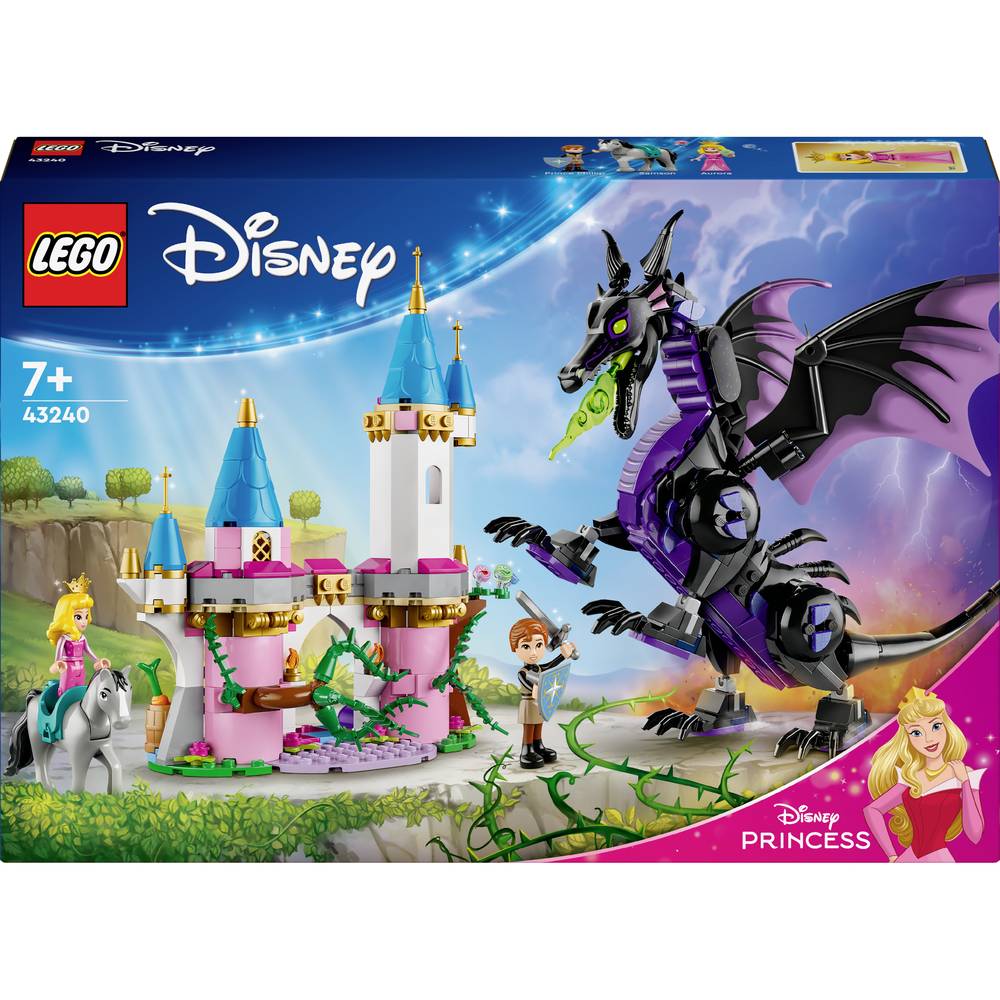 Image of 43240 LEGOÂ® DISNEY Malefiz as a dragon