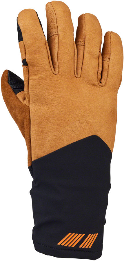 Image of 45NRTH 2024 Sturmfist 5 LTR Leather Gloves - Tan/Black