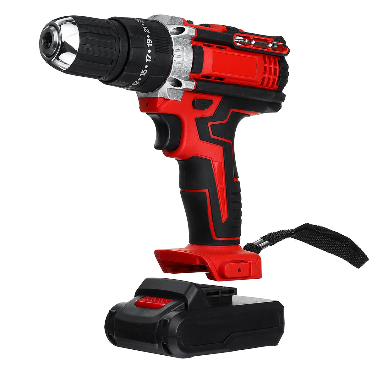 Image of 48V 50-60Hz Electric Drill 18 Gear Torque Power Drills Forward/Reverse Switch 25-28Nm Drilling Tool