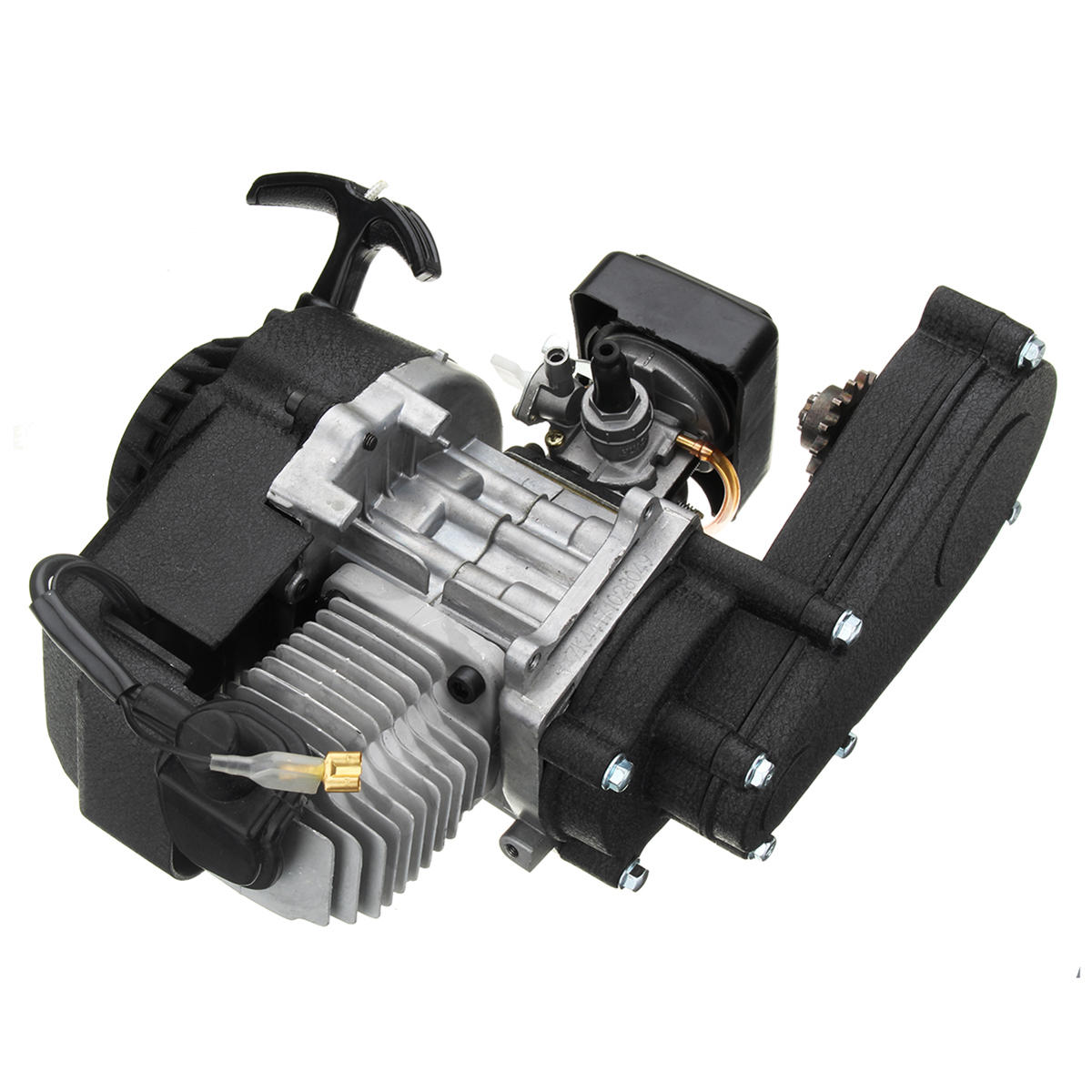 Image of 49cc Engine 2-Stroke Pull Start With Transmission For Mini Motor ATV Quad Bike