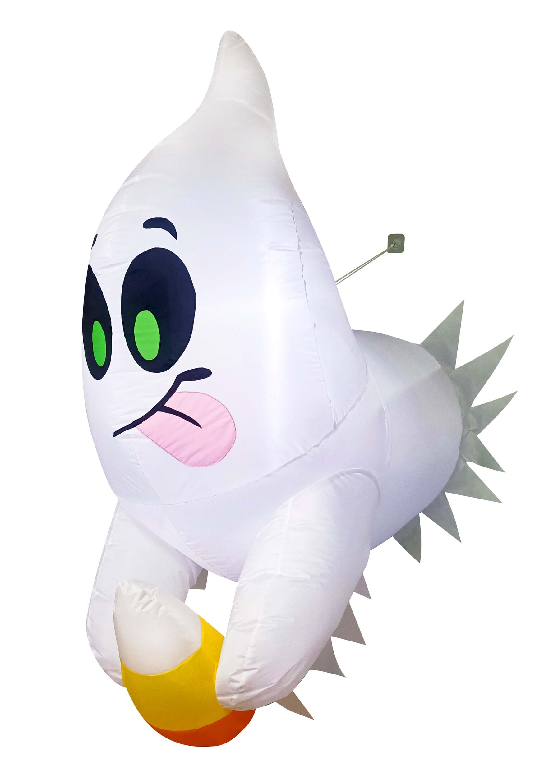 Image of 4FT Window Breaker Inflatable Cute Ghost Escaping Halloween Prop ID JY30574-ST