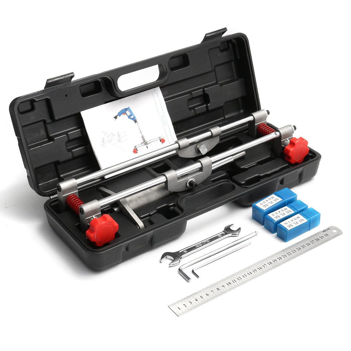 Image of 5 Minutes Door Lock Mortiser Jig Kit With Three Cutters