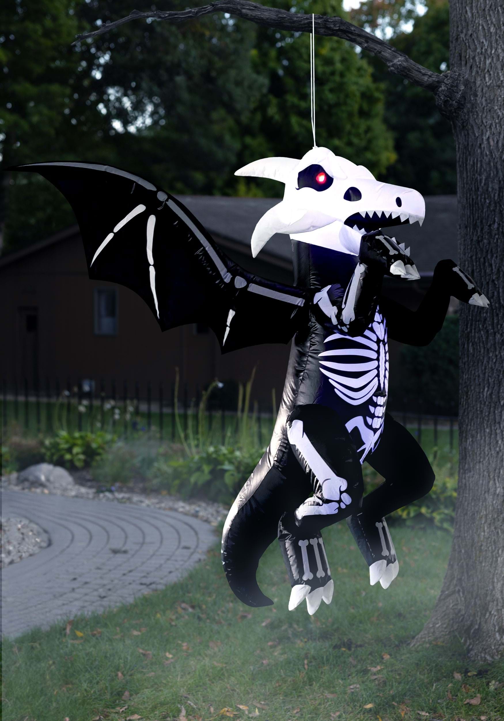 Image of 5FT Inflatable Hanging Skeleton Dragon Decoration ID JY30476-ST