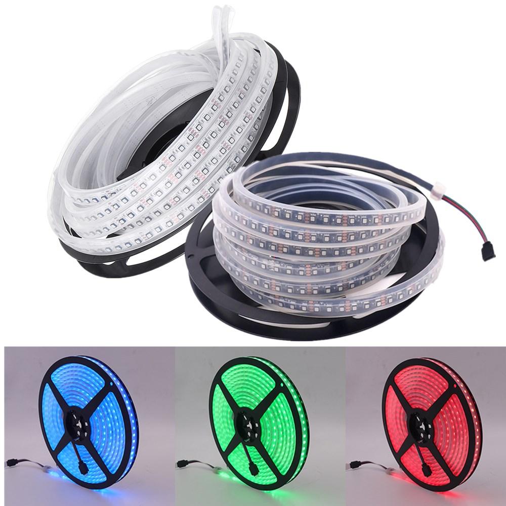 Image of 5M 12MM SMD3535 120LED/M IP68 Silicone Tube RGB LED Strip Light for Outdoor Swimming Poor Fish Tank DC12V