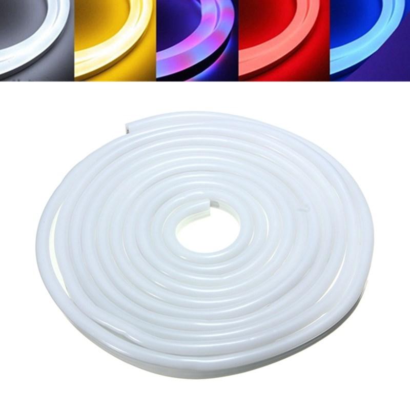 Image of 5M 2835 LED Flexible Neon Rope Strip Light Xmas Outdoor Waterproof 110V