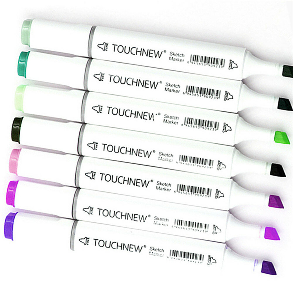 Image of 60/ 80 Colors Marker Pen Choose Paint Sketch Markers Double Headed for Kids Childrens