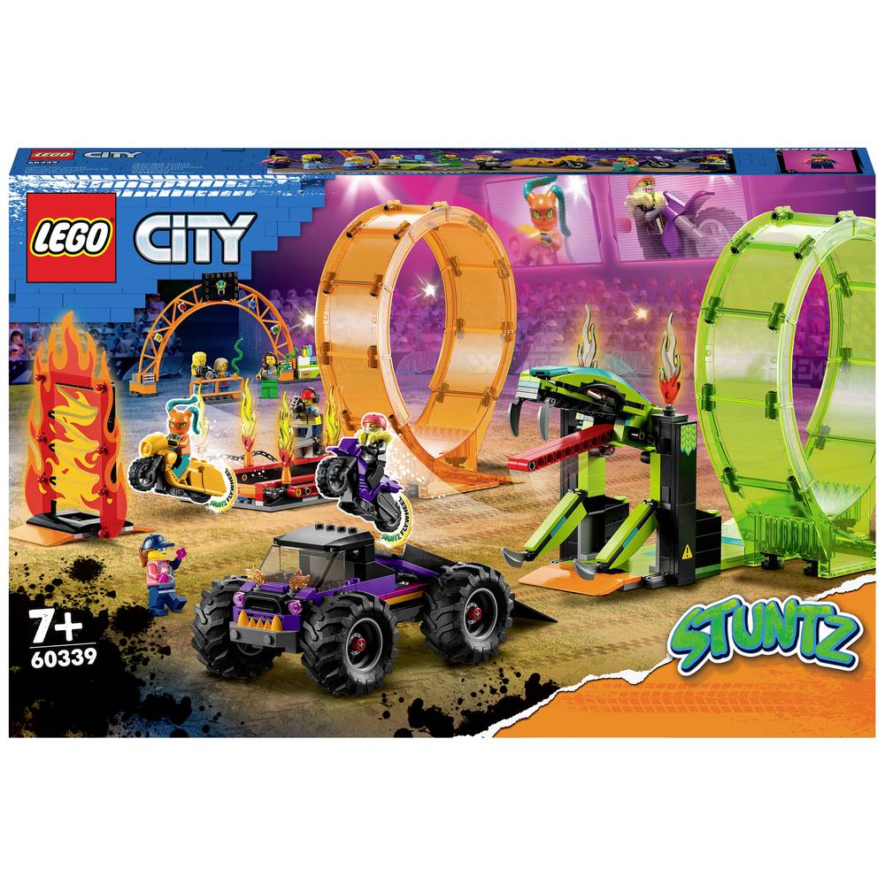 Image of 60339 LEGOÂ® CITY Stunt-show-double looping