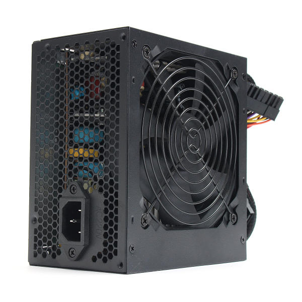 Image of 650W 12V PC Power Supply 24Pin Computer Power Supply Desktop PC For Molex Sata AU Plug
