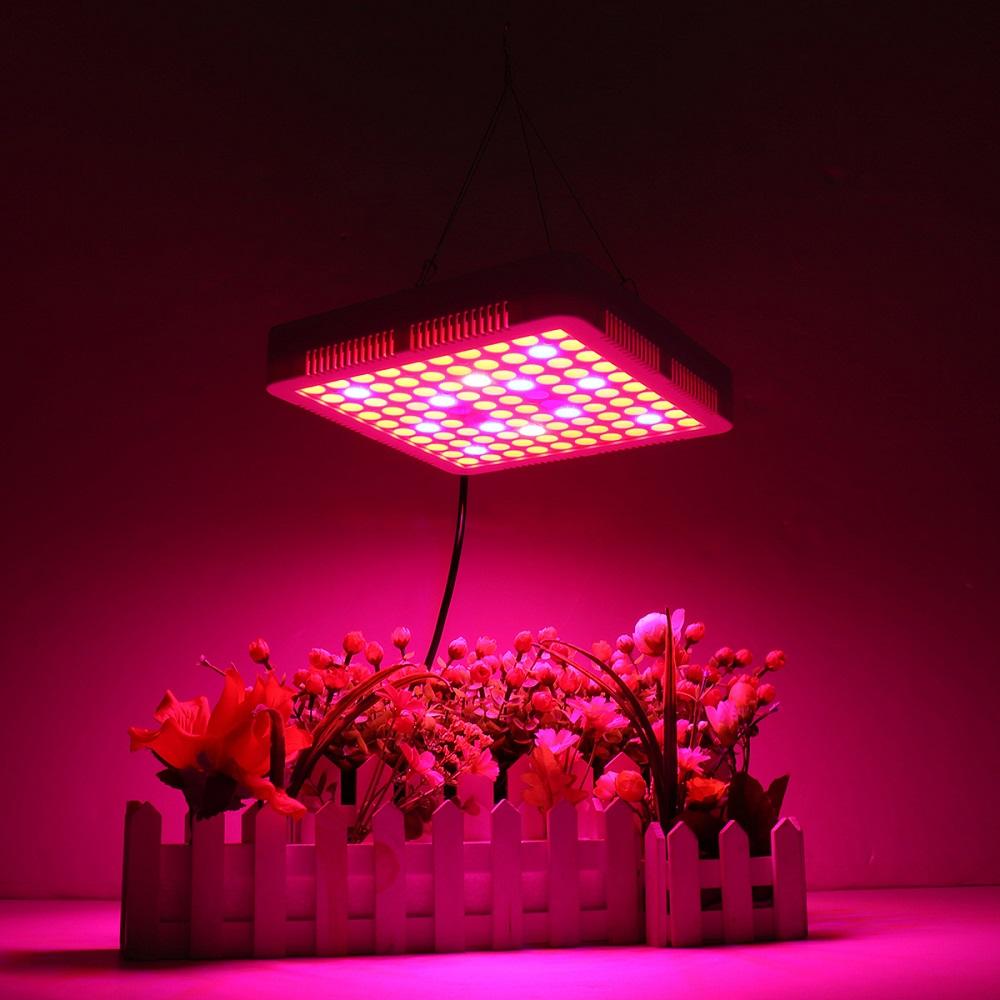 Image of 65W LED Grow Light Panel Lamp Full Spectrum Hydroponic Plant Growing Lights