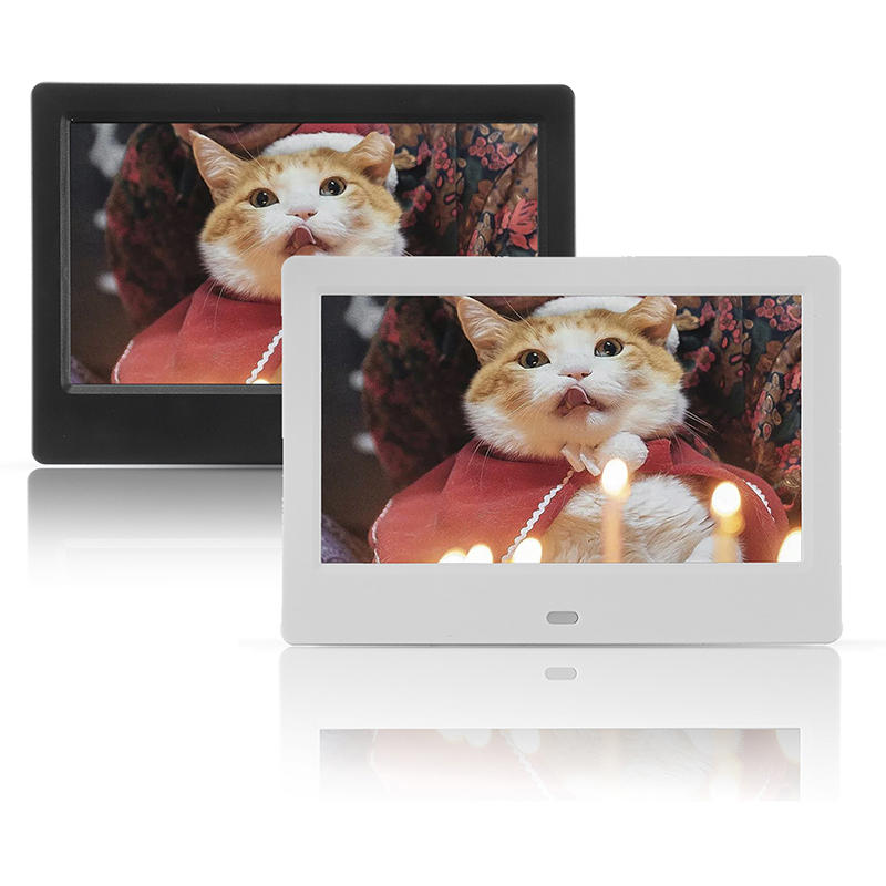Image of 7 Inch 16:9 HD Digital Photo Frame Album Holder Stand Home Decor with Remote Control