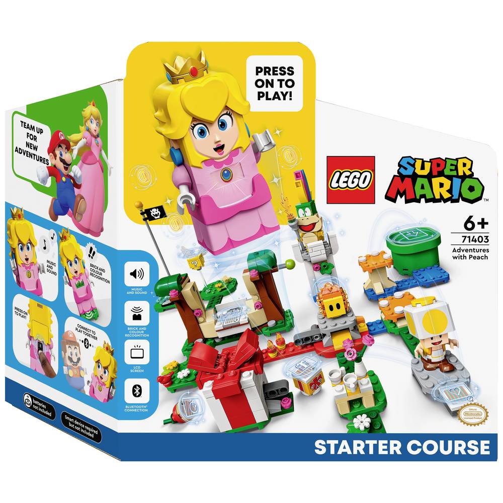 Image of 71403 LEGOÂ® Super Marioâ¢ peach Adventure - Starter Set