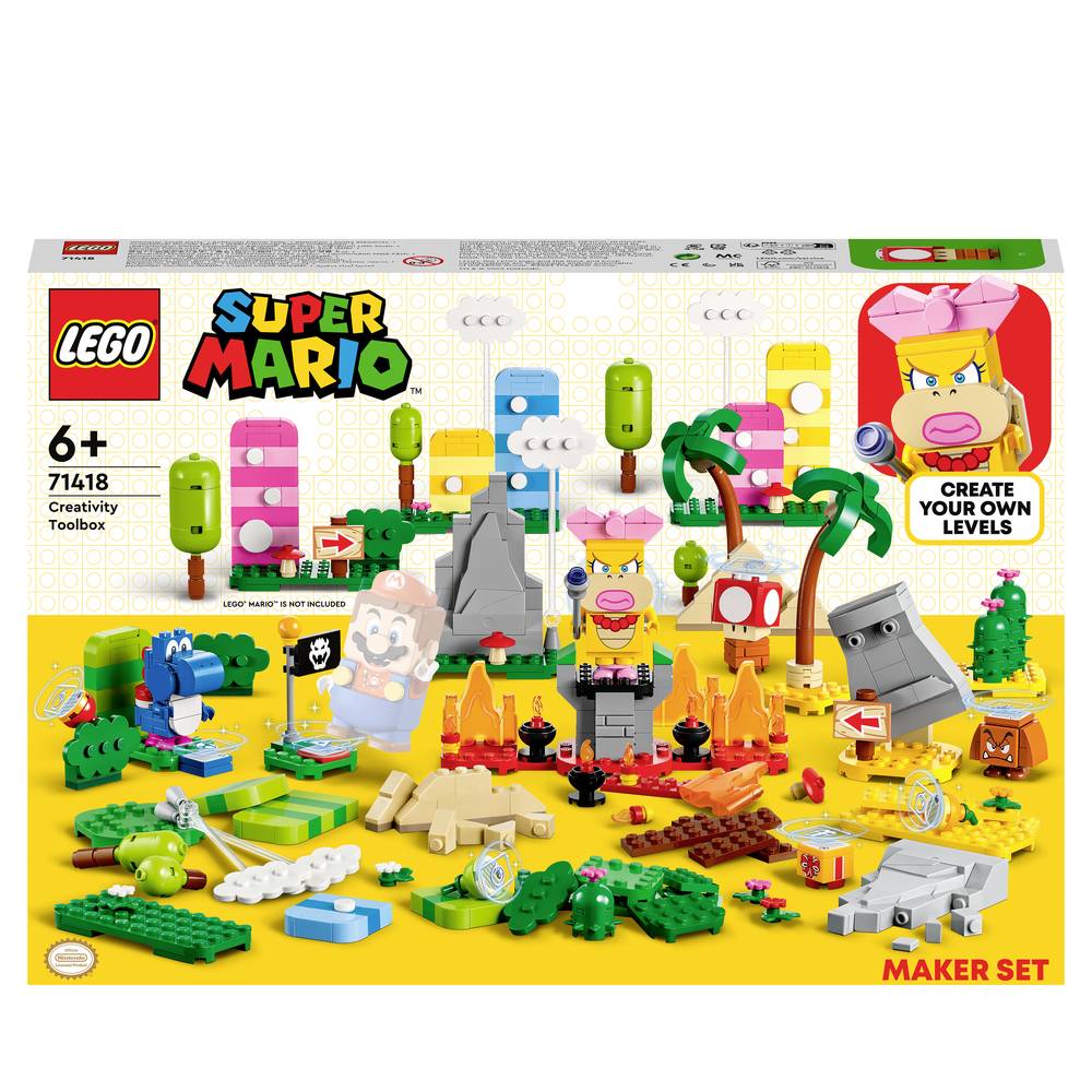 Image of 71418 LEGOÂ® Super Marioâ¢ Creative box â level designer set