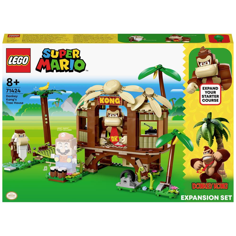 Image of 71424 LEGOÂ® Super Marioâ¢ Donkey Kongs Tree House Extension Kit