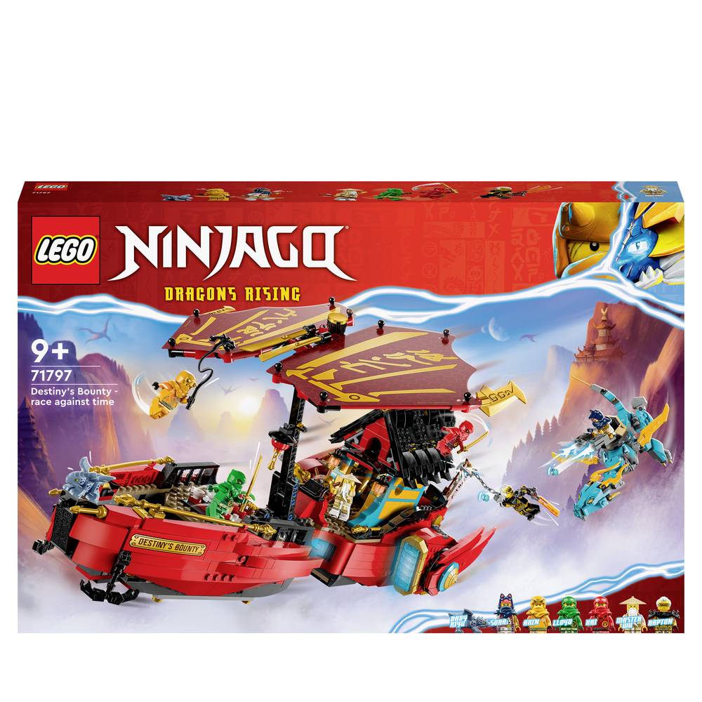 Image of 71797 LEGOÂ® NINJAGO Ninja flying glider in race with time