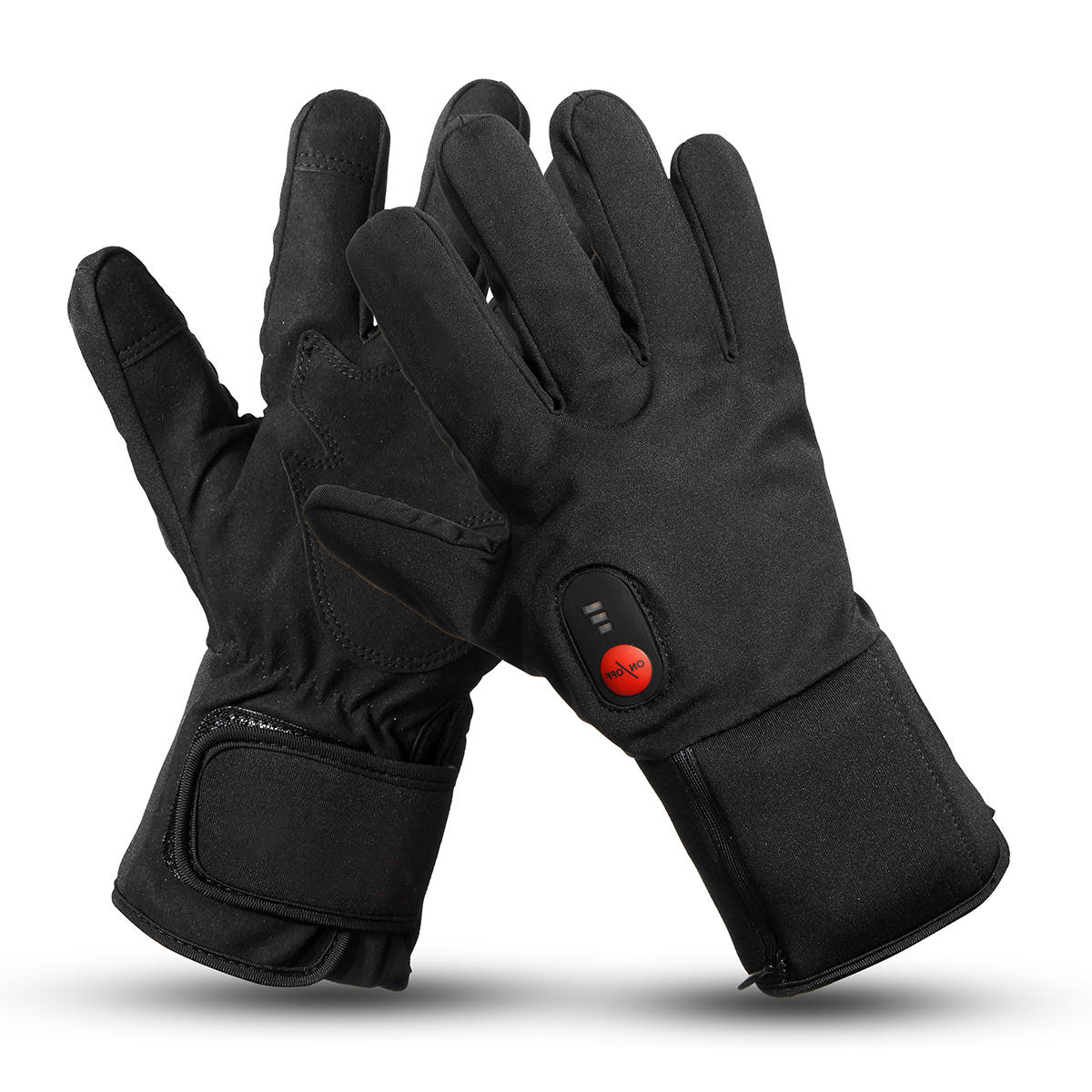 Image of 74V 2200mah Electric Heated Gloves Motorcycle Winter Warmer Outdoor Skiing 3-Speed Temperature Adjustment
