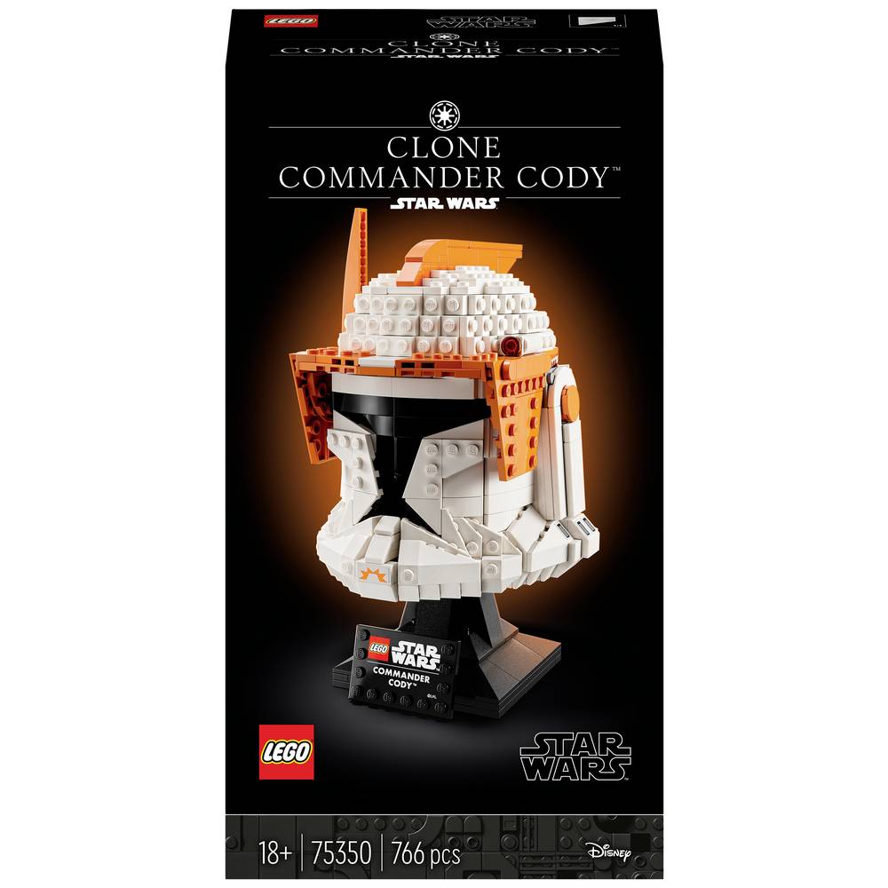 Image of 75350 LEGOÂ® STAR WARSâ¢ Clone Commander Codyâ¢ helmet