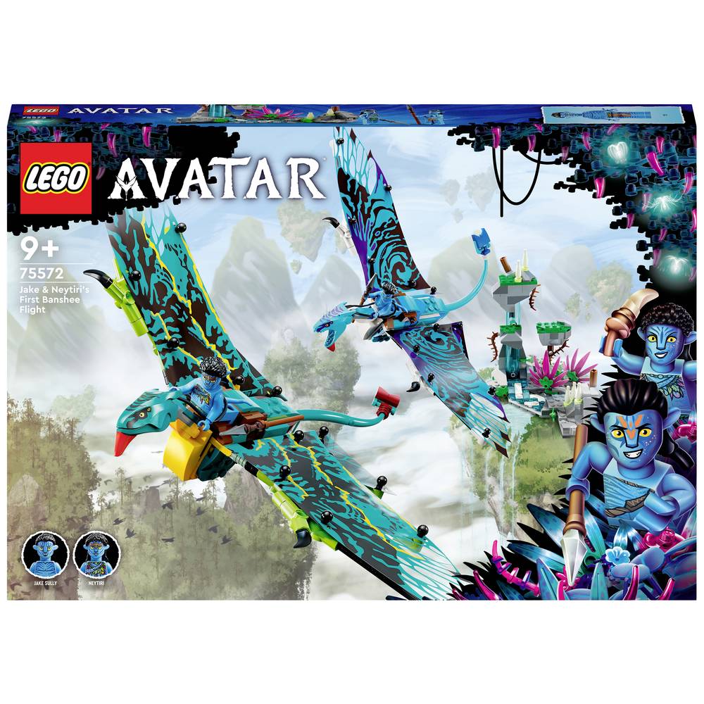 Image of 75572 LEGOÂ® Avatar Jakes and Neytiris first flight on a Banshee