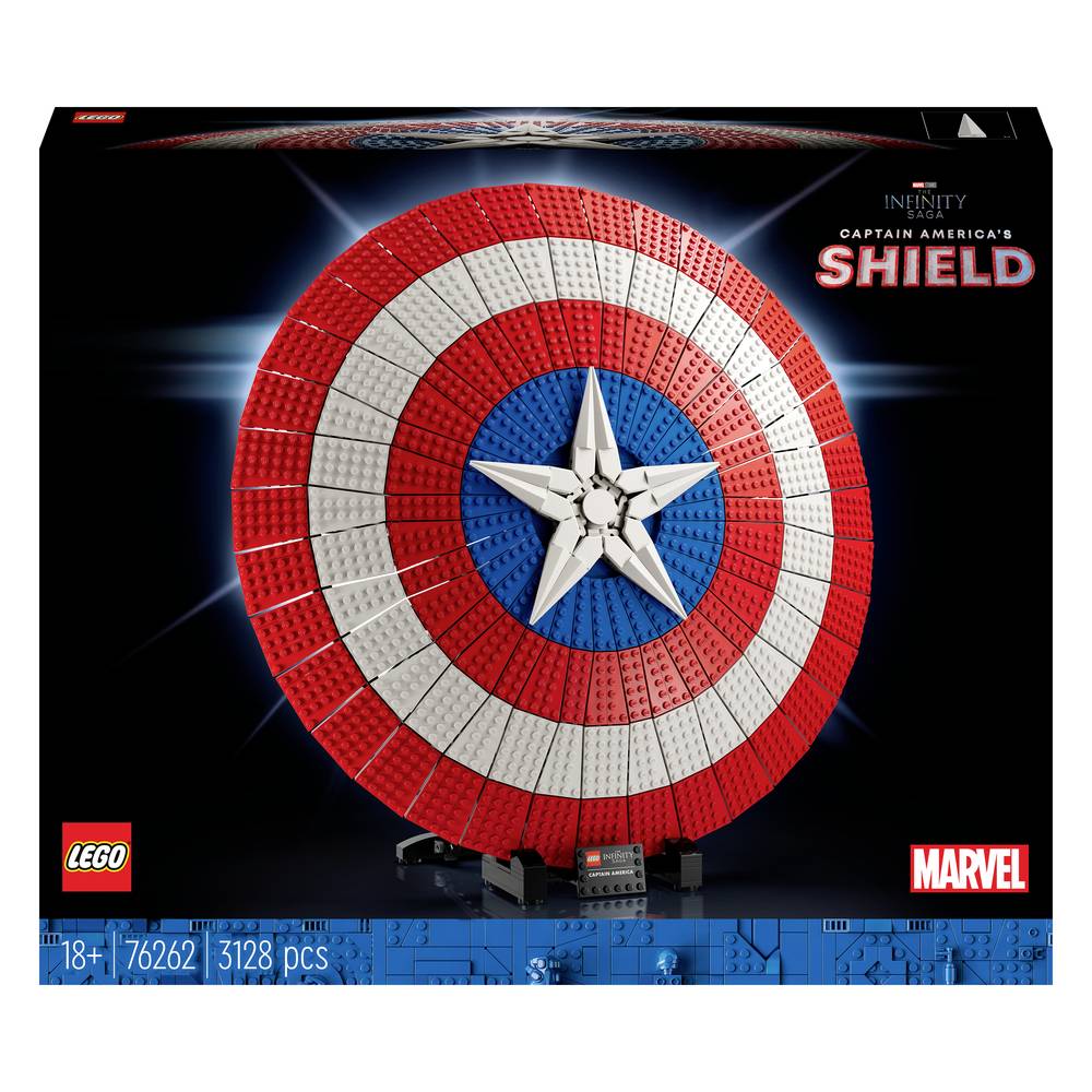 Image of 76262 LEGOÂ® MARVEL SUPER HEROES Captain Americas sign