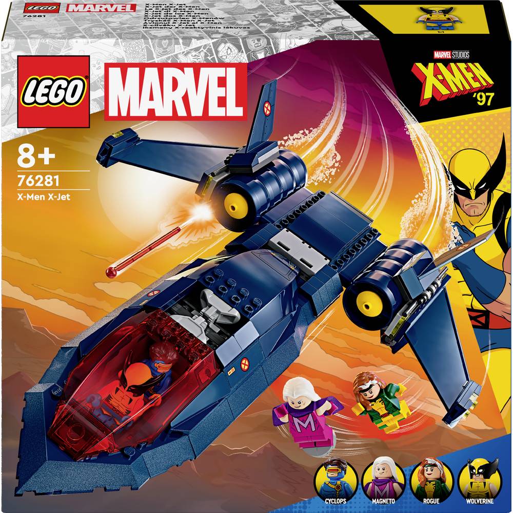 Image of 76281 LEGOÂ® MARVEL SUPER HEROES X-Jet of the X-Men