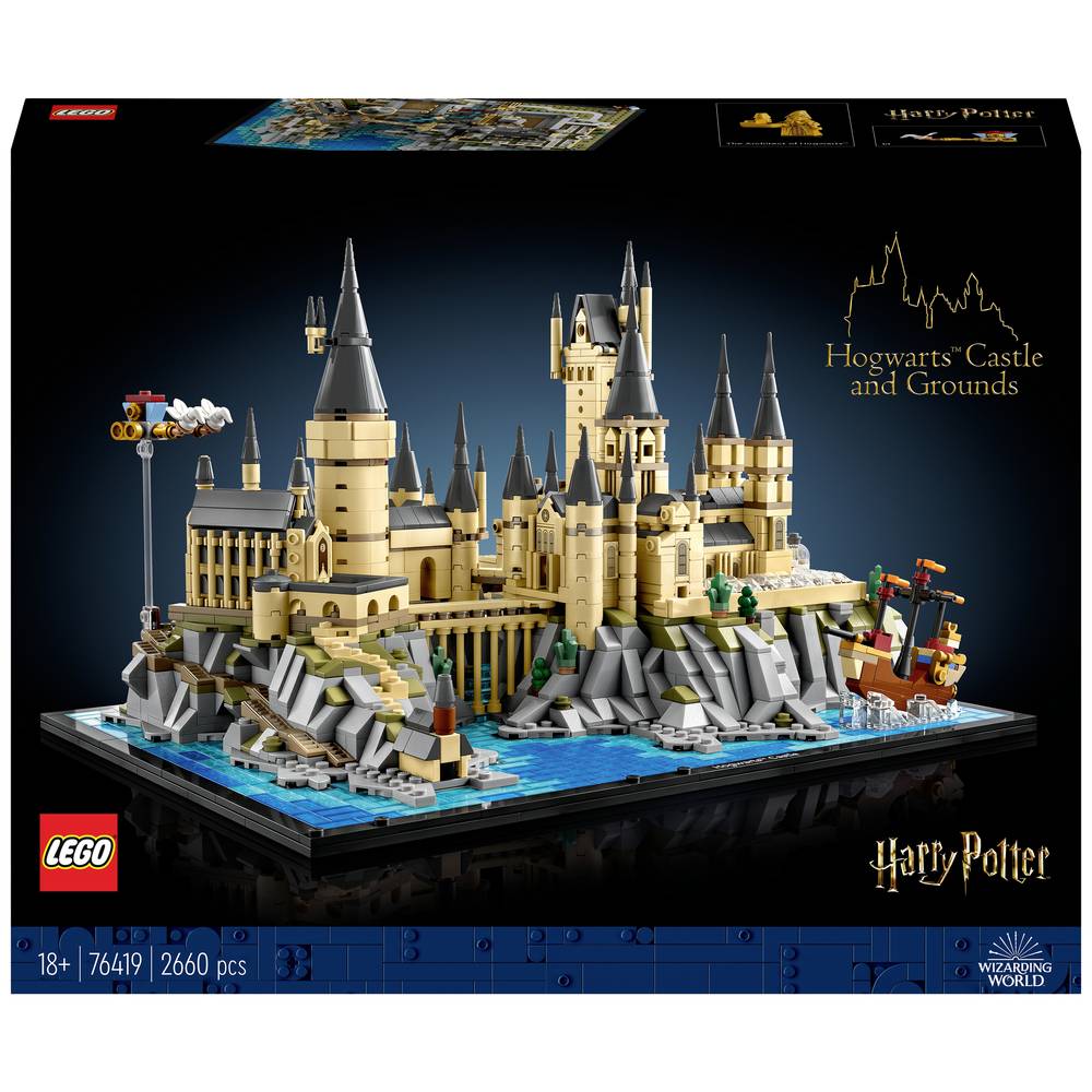 Image of 76419 LEGOÂ® HARRY POTTERâ¢ Hogwarts Castle with castle grounds