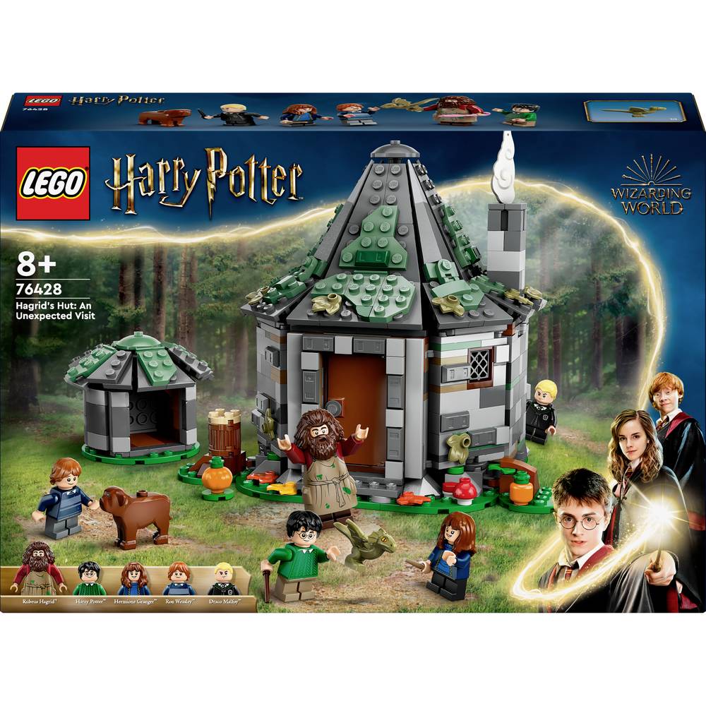 Image of 76428 LEGOÂ® HARRY POTTERâ¢ Hagrids Cabin: An unexpected visit