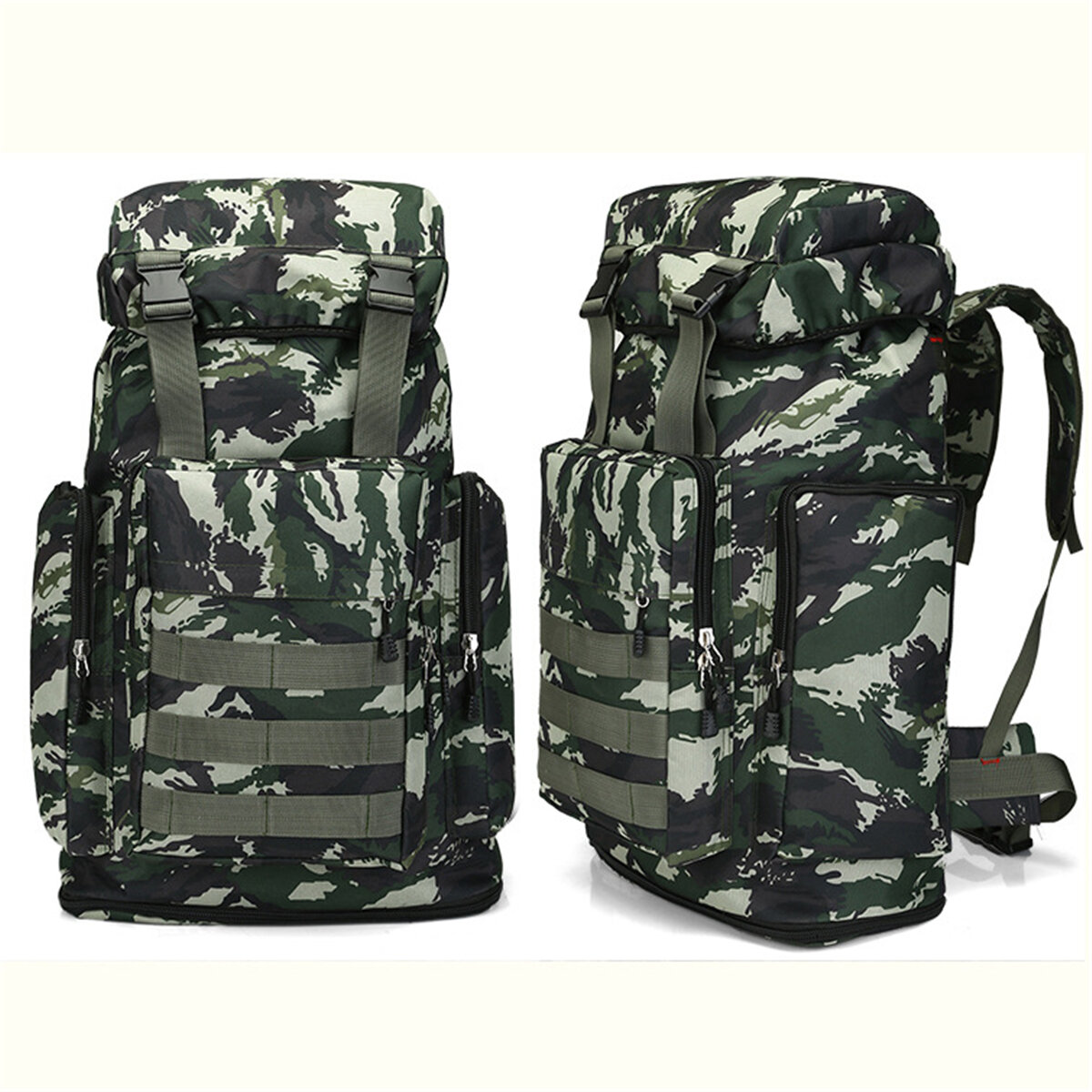 Image of 80L Multi-Color Large Capacity Waterproof Tactical Backpack Outdoor Travel Hiking Camping Bag