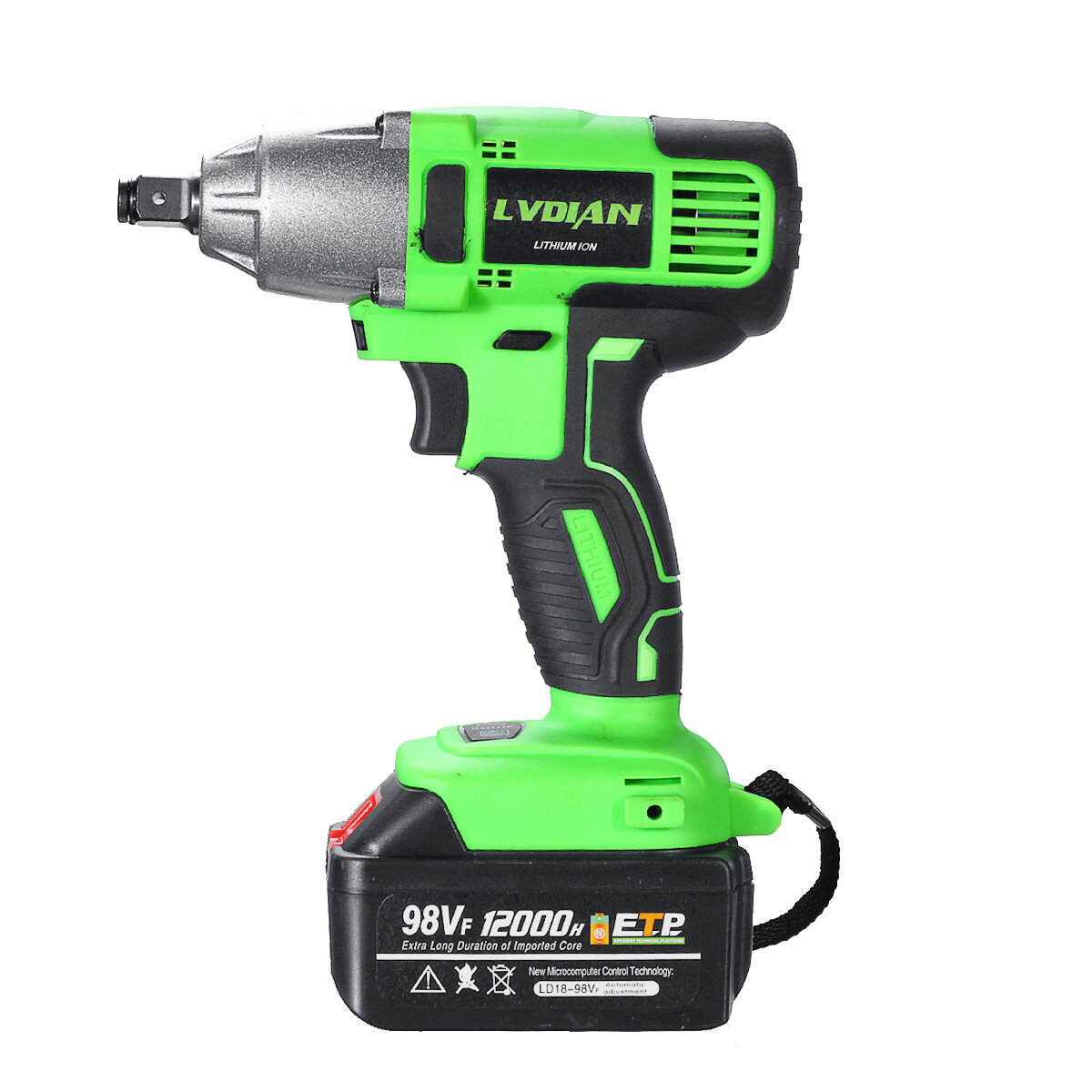 Image of 98VF 320Nm Electric Brushless Impact Wrench Home Improvement Power Tools