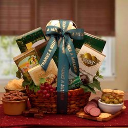 Image of A Gourmet Thank You Gift Basket