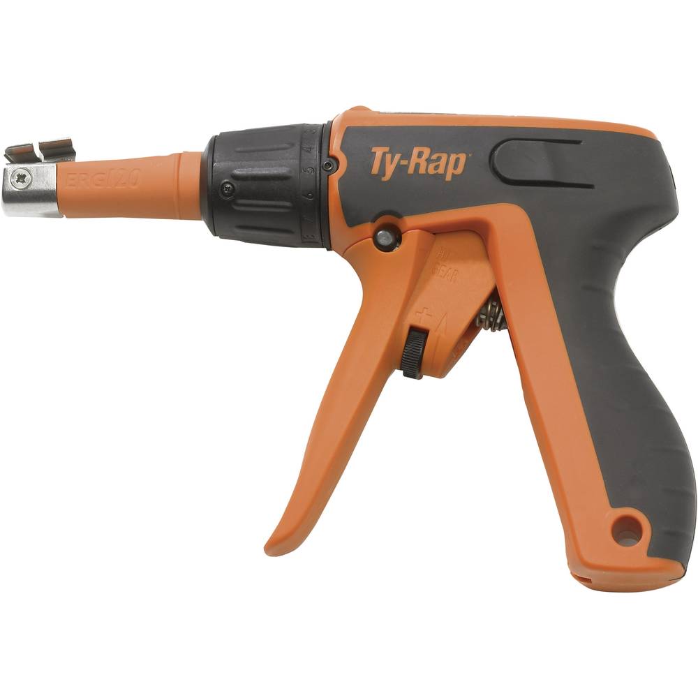 Image of ABB ERG120 Ergonomic Hand Tool For Plastic Cable Connector Orange 178 mm