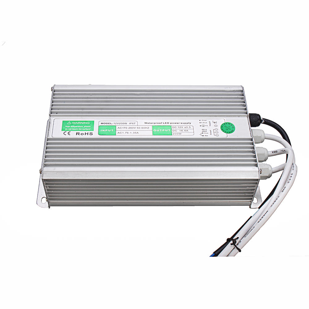 Image of AC110V-240V to DC12V 200W Waterproof Switching Power Supply 235*126*52mm