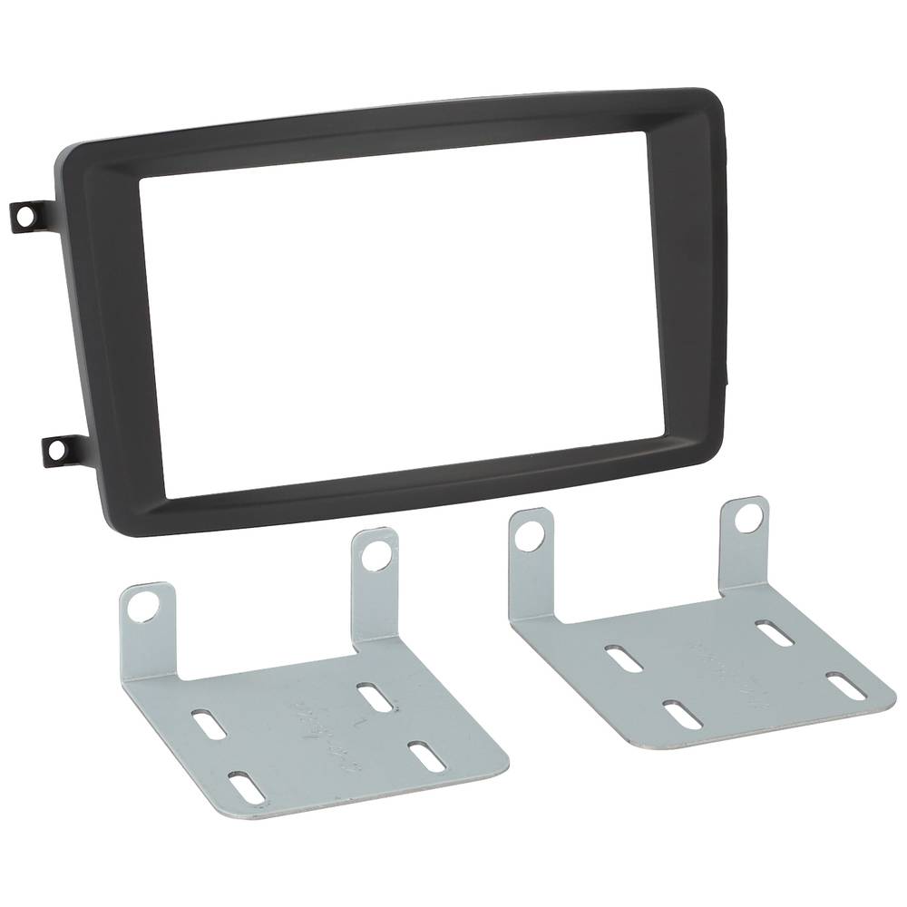 Image of ACV 381190-42-1 Car stereo double DIN faceplate Compatible with: Mercedes Benz