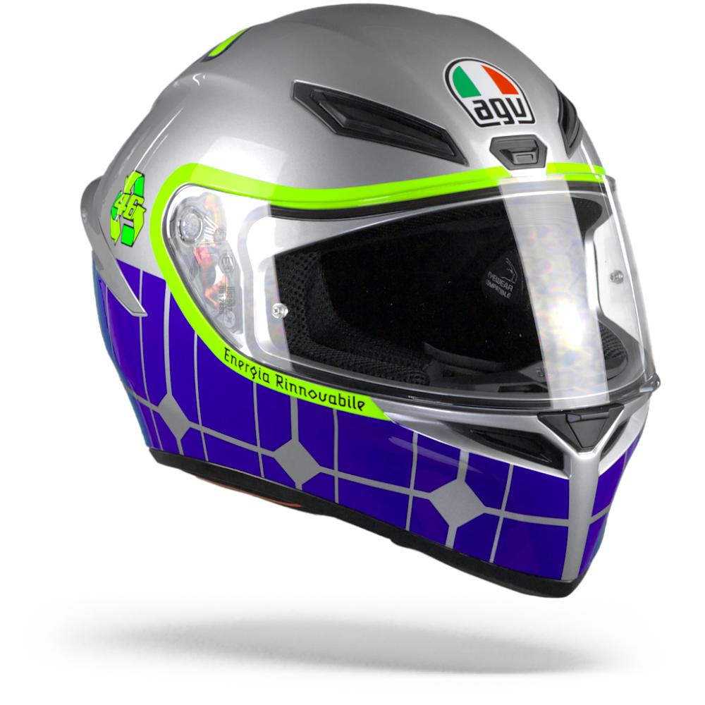 Image of AGV K1 Rossi Mugello 2015 Full Face Helmet Size S ID 8051019166333