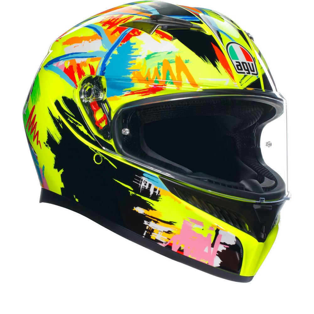 Image of AGV K3 E2206 MPLK Rossi Winter Test 2019 003 Full Face Helmet Talla S