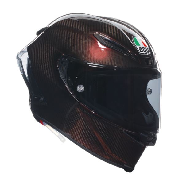 Image of AGV Pista GP RR E2206 DOT MPLK Mono Red Carbon 011 Full Face Helmet Talla XL