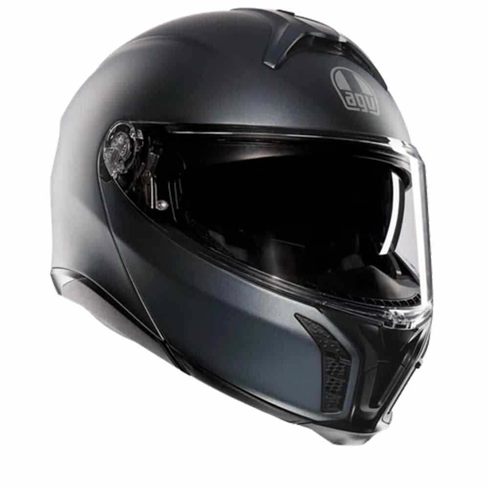 Image of AGV Tourmodular E2206 Solid Mplk Matt Ardesia Grey Modular Helmet Size 2XL ID 8051019747716