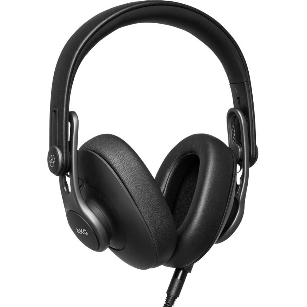 Image of AKG K371 Studio Over-ear headphones Corded (1075100) Black Noise cancelling Foldable