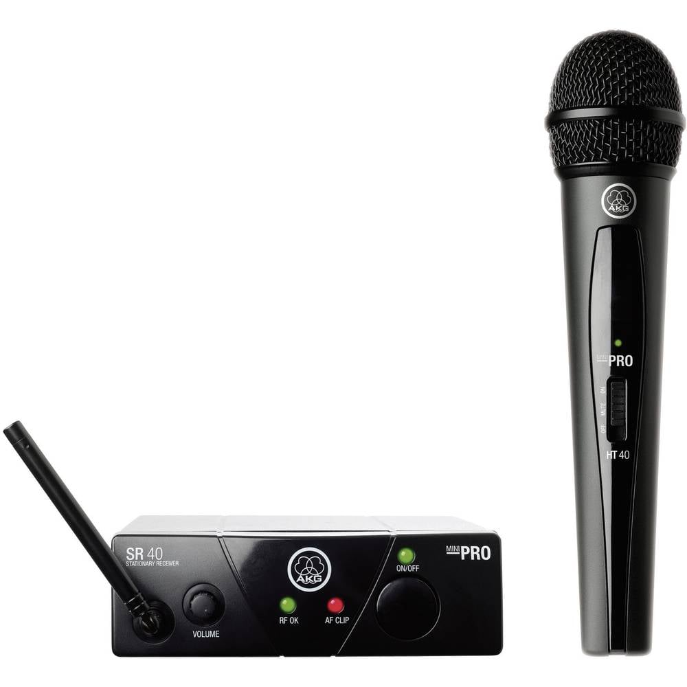 Image of AKG WMS40Mini Vocal Set ISM3 Wireless microphone set Transfer type (details):Radio