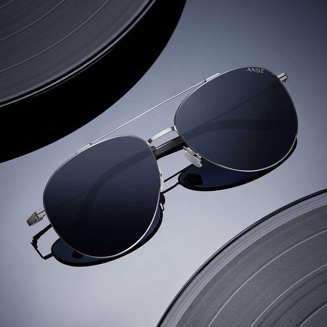 Image of ANDZ Sunglasses UV Blocking Nylon Polarized Blue Membrane Glasses Cool Sunglasses 6 Layers Film From You Pin