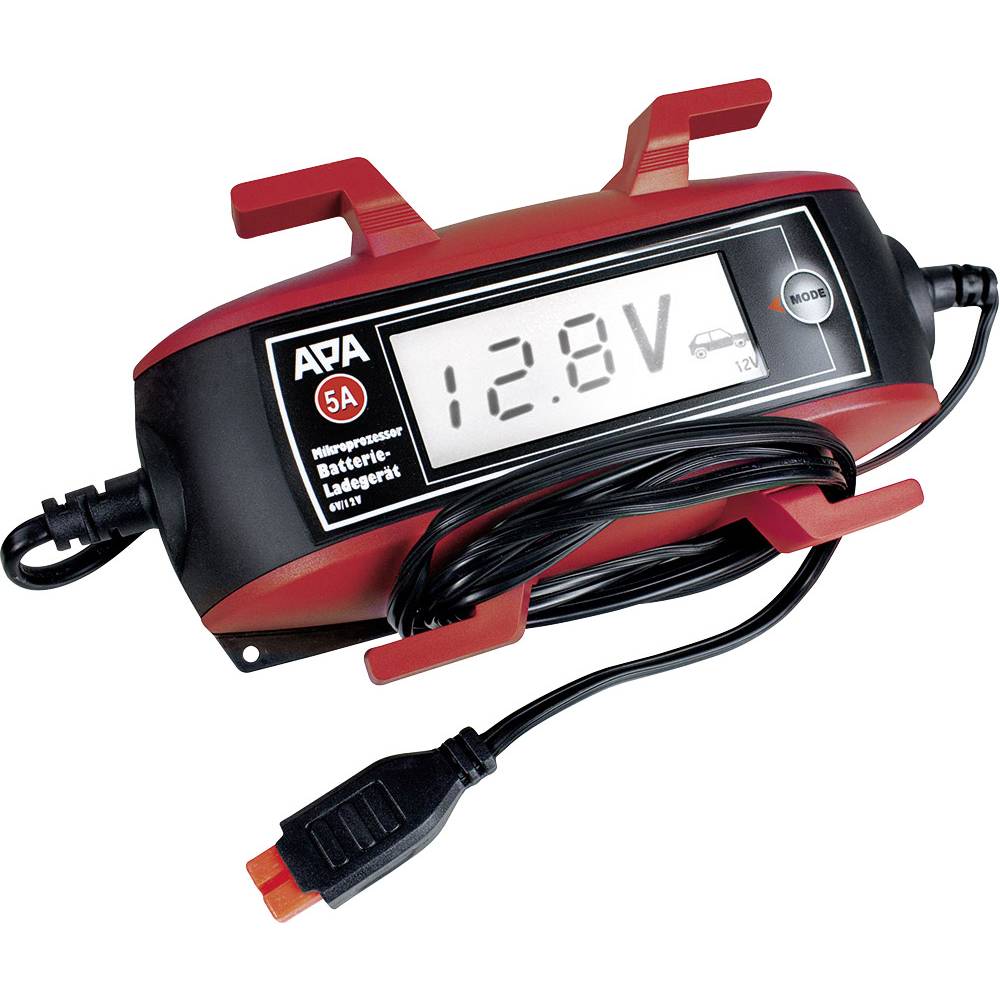 Image of APA 16633 Automatic charger 6 V 12 V 25 A 25 A 5 A