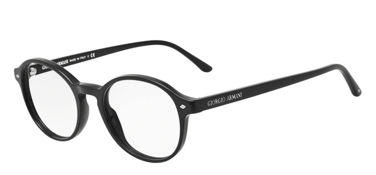 Image of AR 7004 Eyeglasses Top Matte Black On Shiny