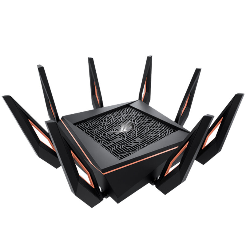 Image of ASUS ROG Rapture RT-AX11000 Tri-band WiFi 6 Gaming Router 10 Gigabit WiFi Router Quad Core 25G Gaming Port DFS Band wtf