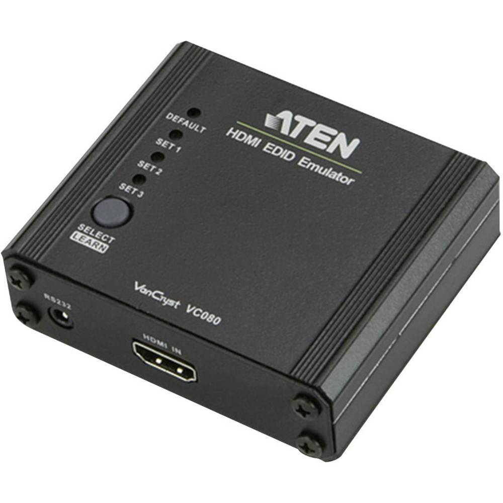 Image of ATEN VC080 HDMI Adapter [1x HDMI socket - 1x HDMI socket] Black