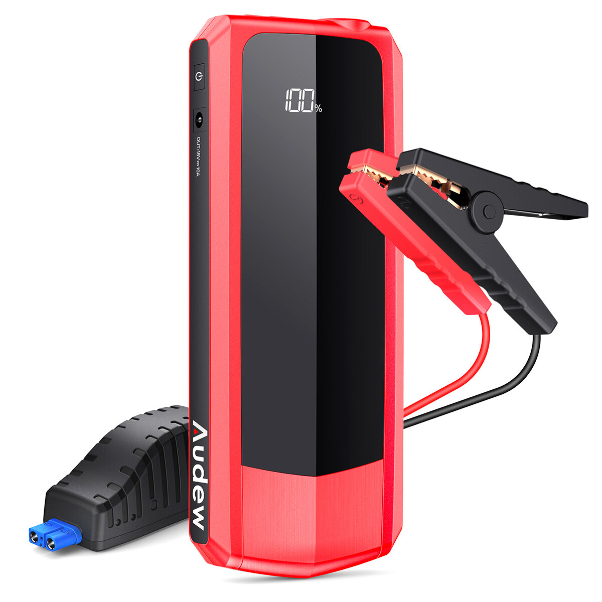 Image of AUDEW 2000A 20000mAh Car Jump Starter Power Bank With LCD Display Dual USB Output QC30 Charging