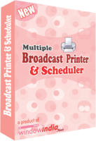Image of AVT000 Multiple Broadcast Printer N Scheduler ID 4623207